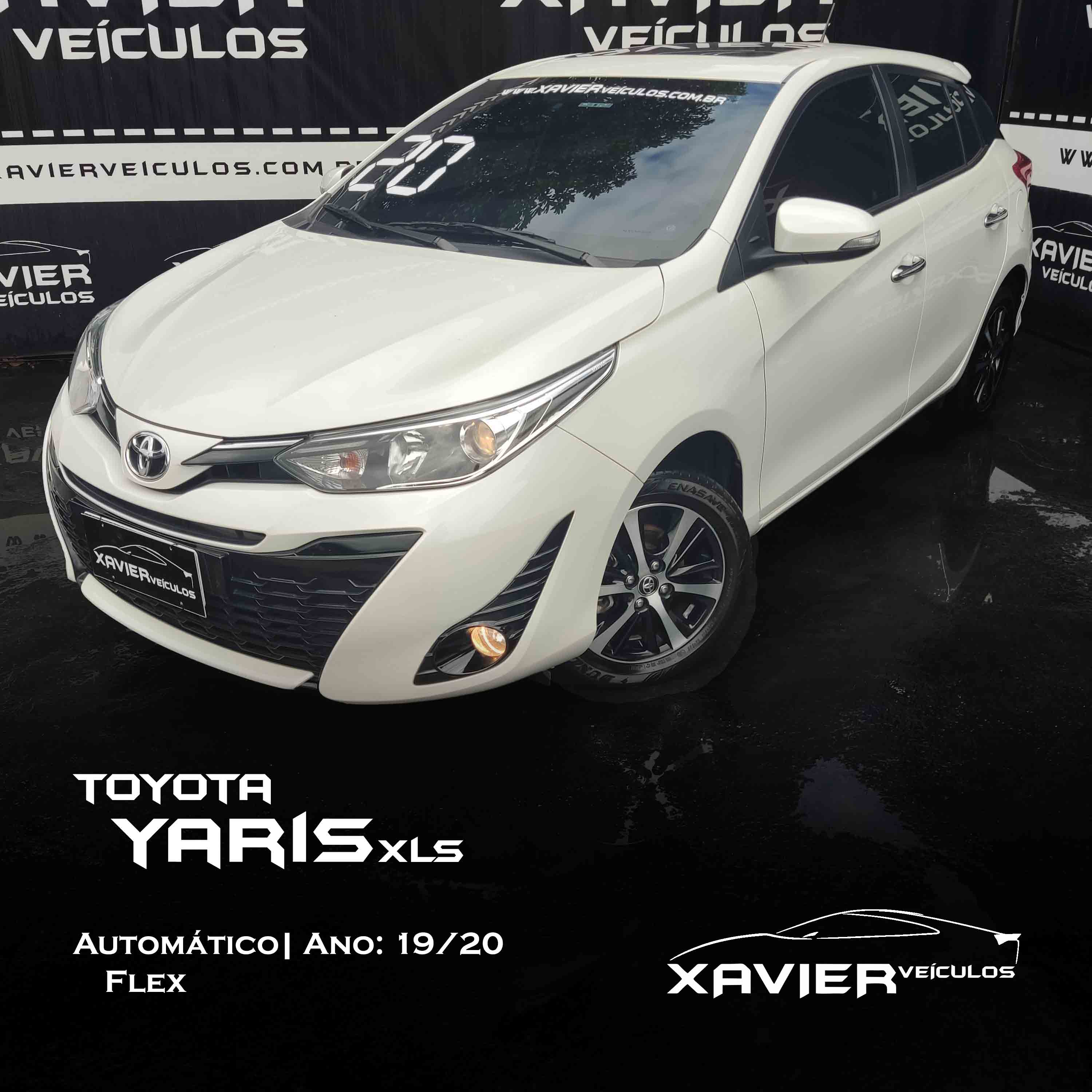 Toyota Yaris – 2020 – Branco
