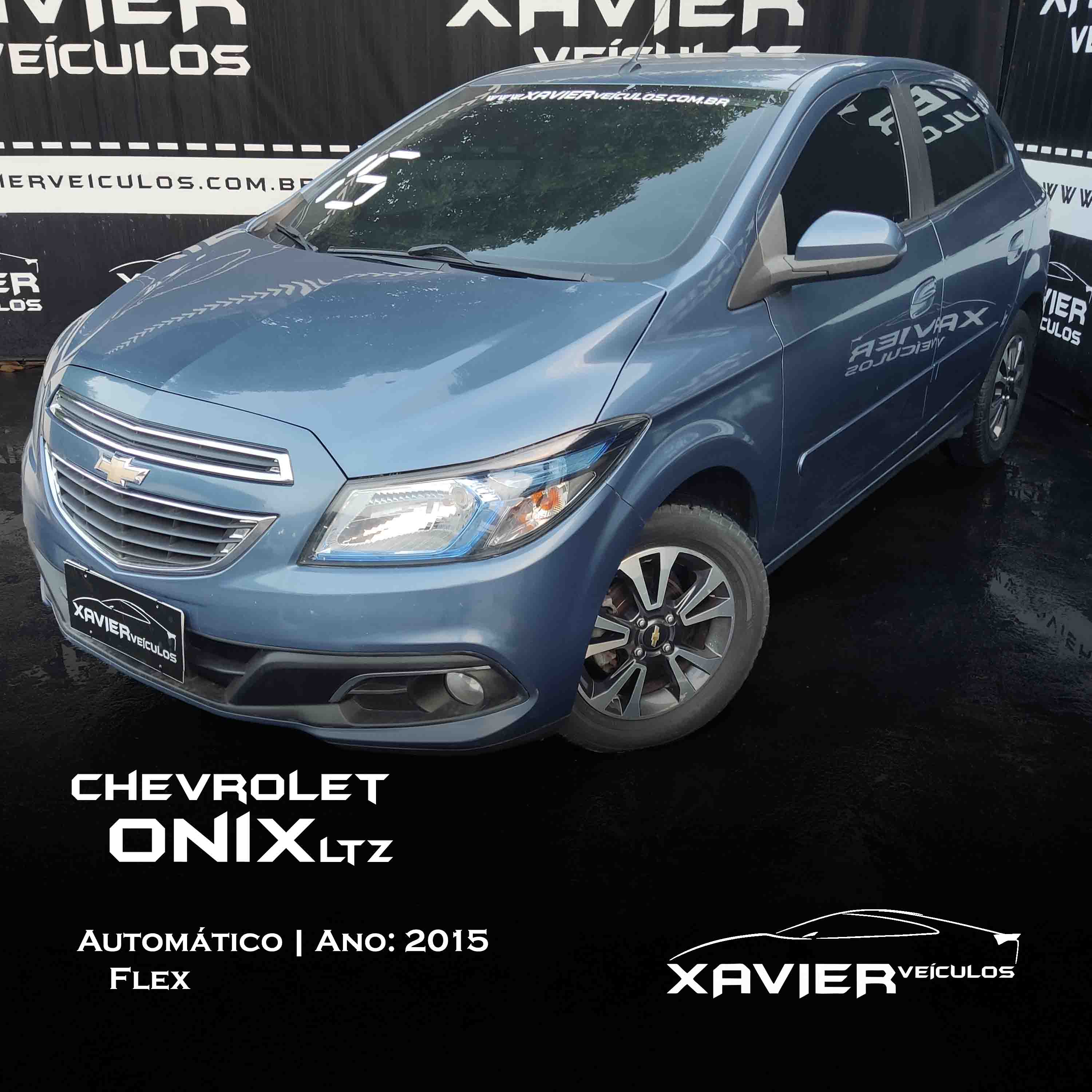 Chevrolet Onix – 2015 – Azul