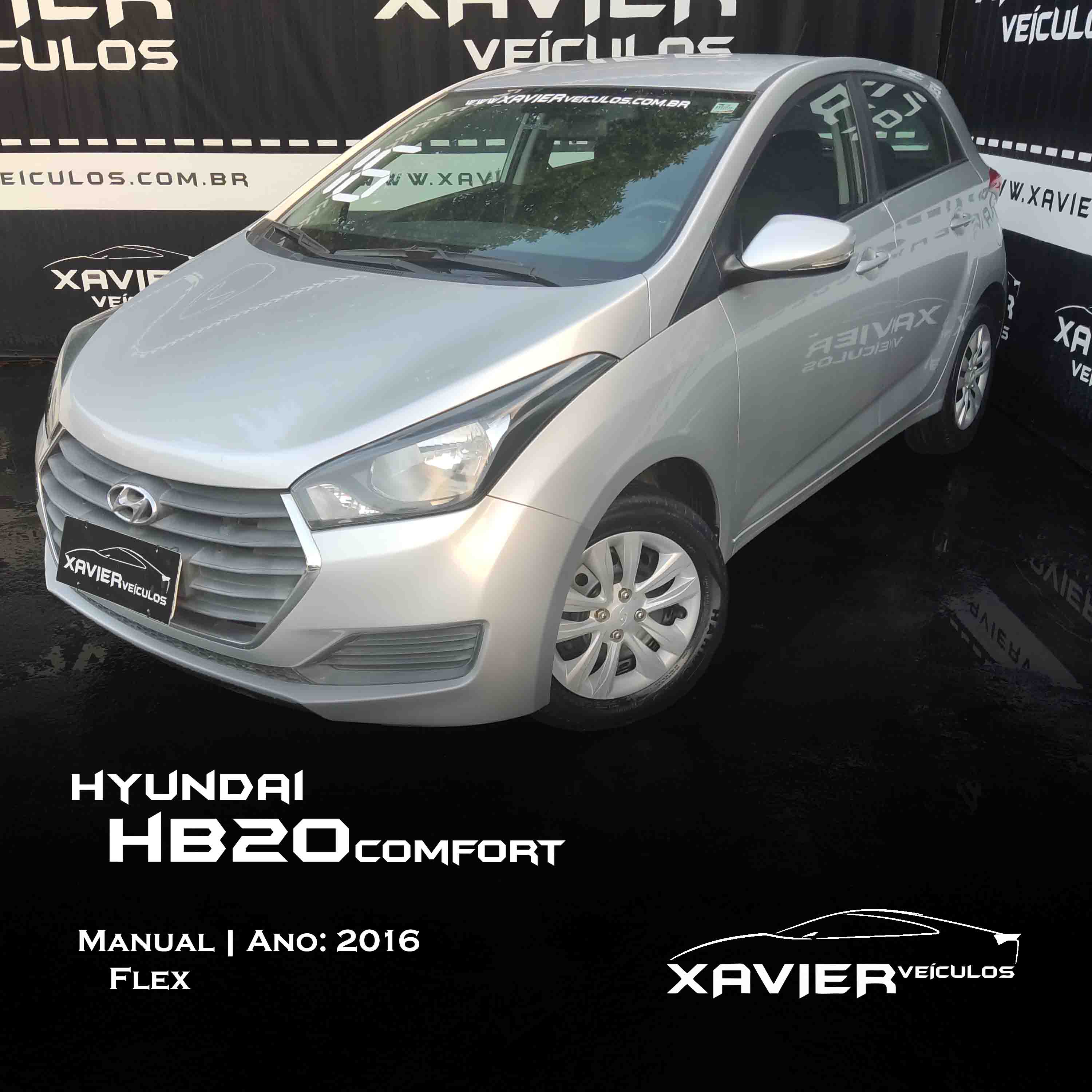 Hyundai HB20 – 2016 – Prata